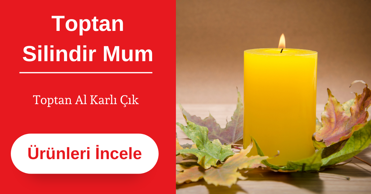 TOPTAN SİLİNDİR MUM 