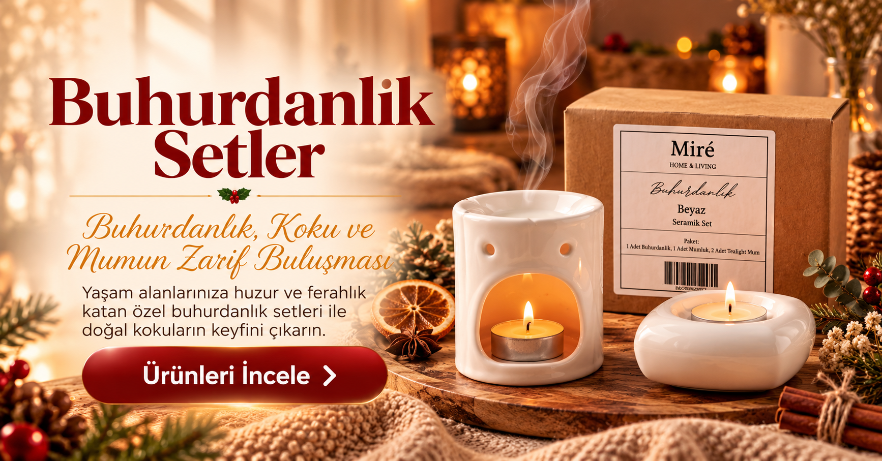 Buhurdanlık Seti