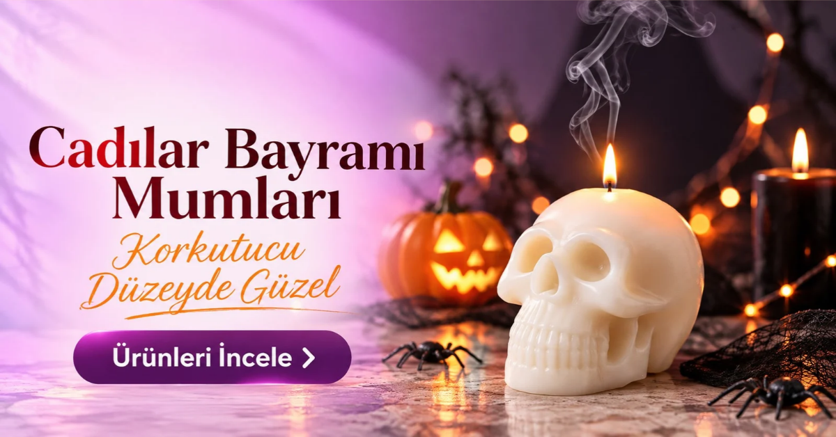 Cadılar Bayramı Mum