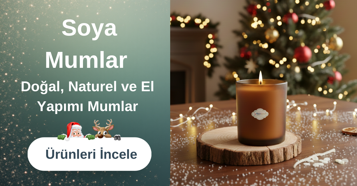 Doğal Soya Wax Mumlar Candles 
