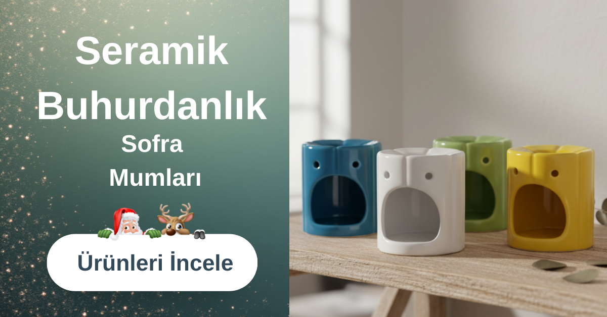 Seramik buhurdanlık 