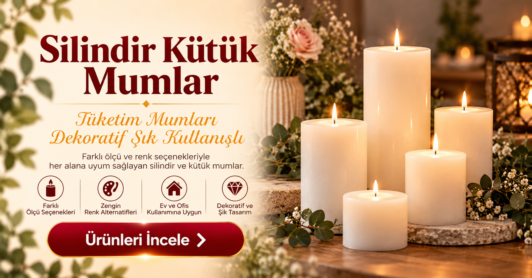 Silindir Mum 
