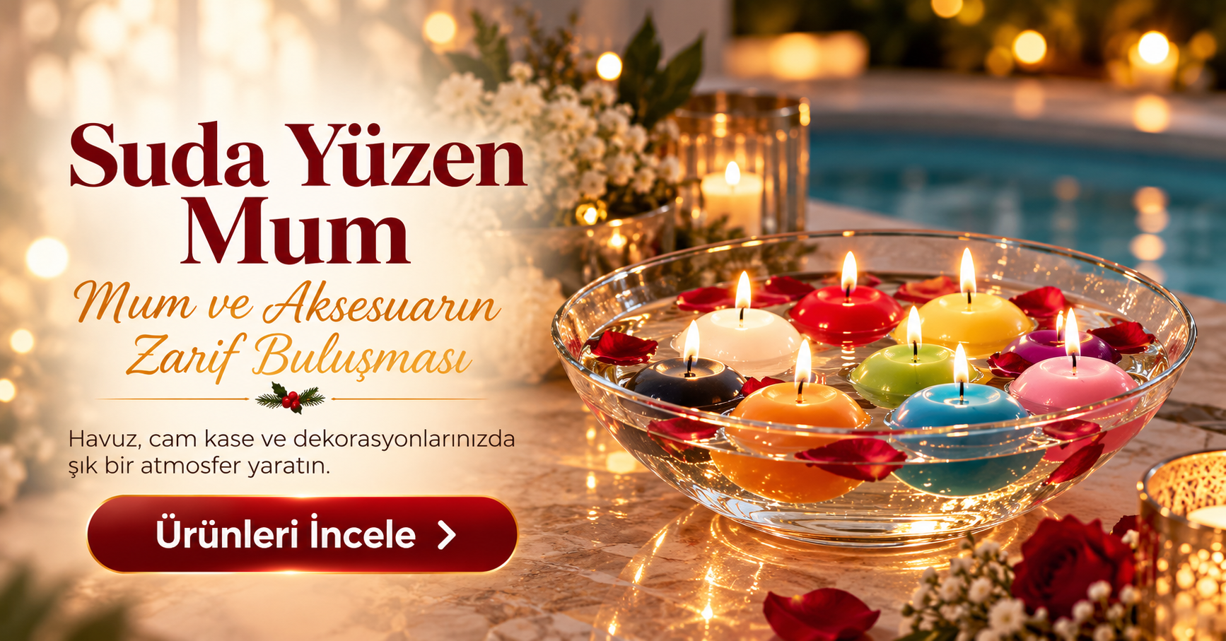 Suda yüzen mum