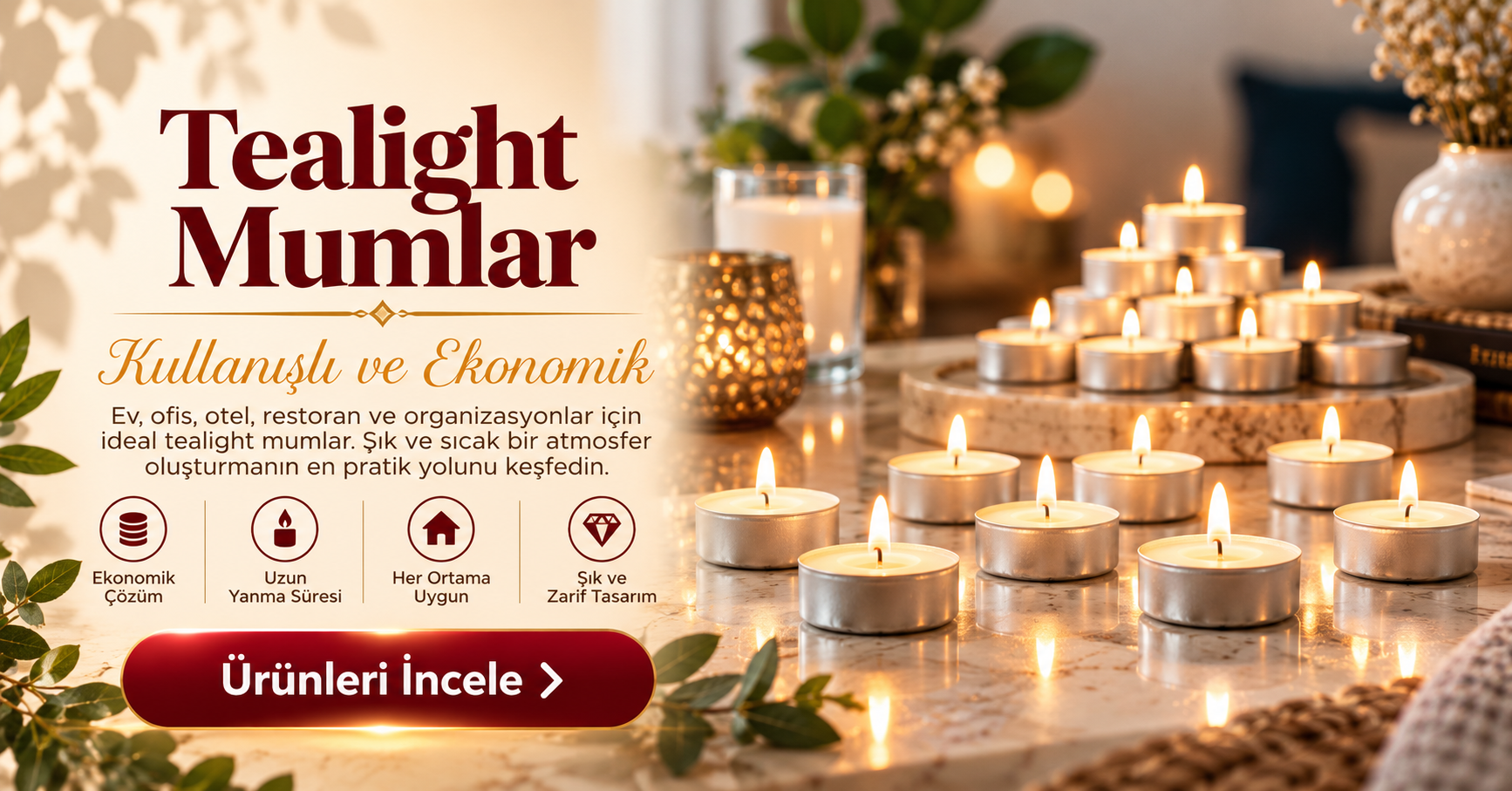 Tea Light Mumlar
