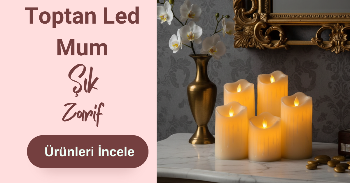 Toptan LED Mum 