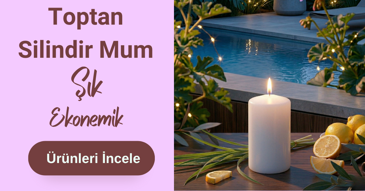 Toptan Silindir Mum