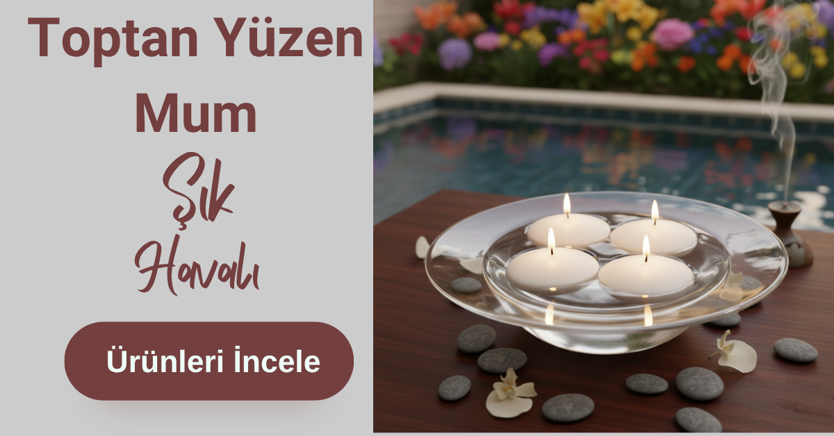 Toptan Yüzen Mum 