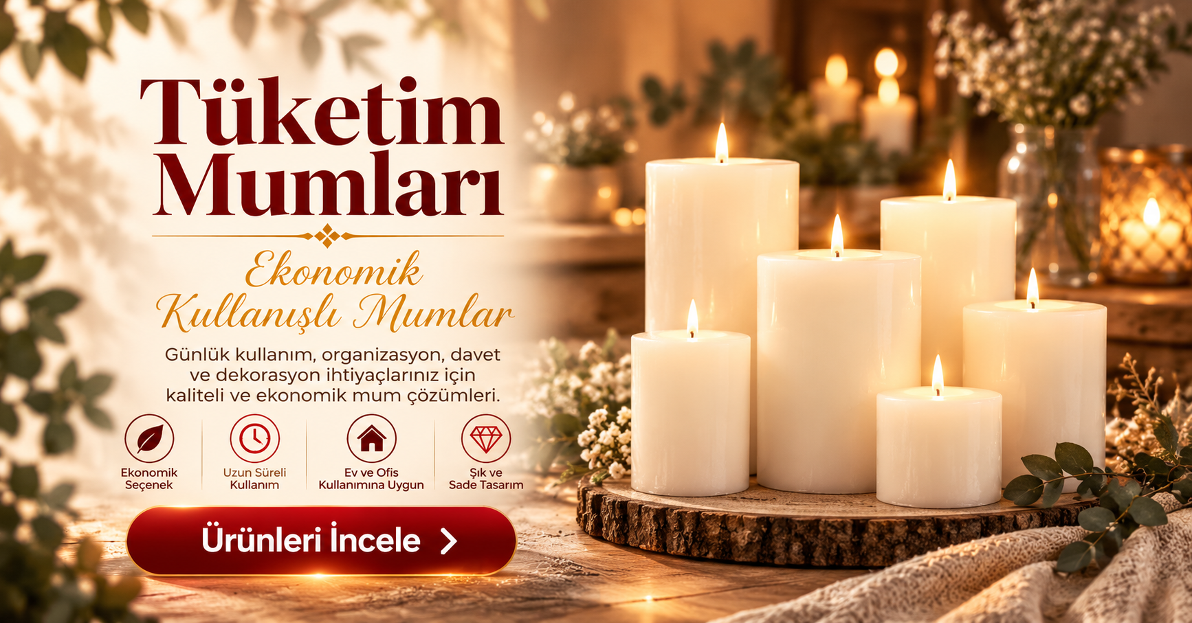 Tüketim Mumları 