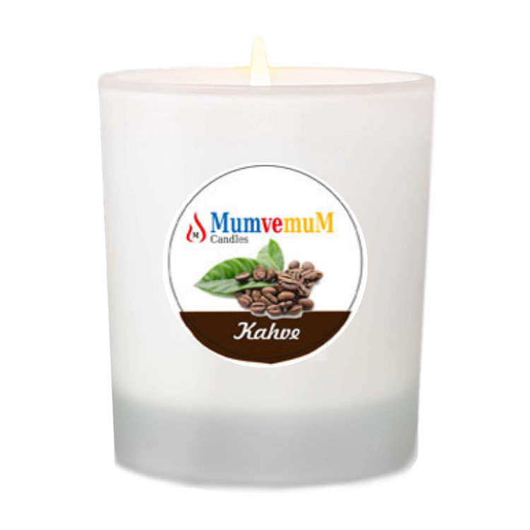 Kahve Kokulu Bardak Mum ( Buzlu Cam Bardak ) 21.10 TL + KDV