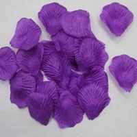  100 Adet Mor Renk Yapay Gül Yaprağı