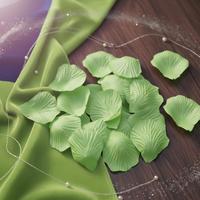  100 Adet Yeşil Renk Yapay Gül Yaprağı