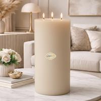  20x40 Silindir Mum Krem