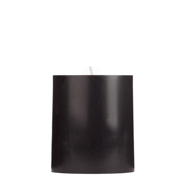 1 Koli (12 Adet) 10x15 Siyah Silindir Mum - Görsel 3