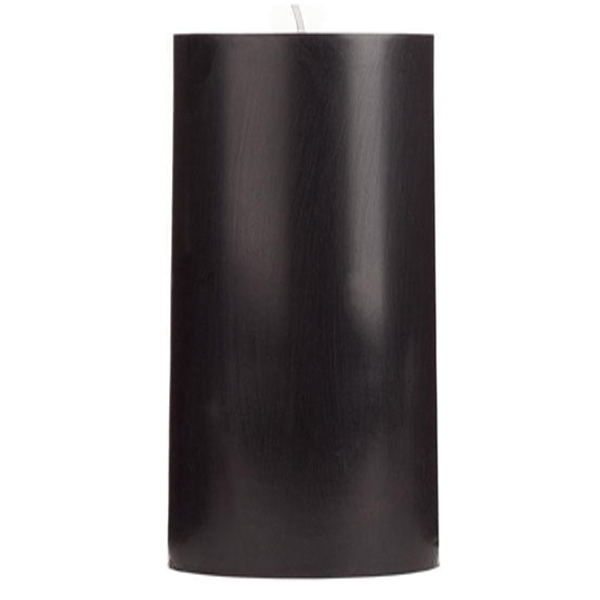 1 Koli (12 Adet) 10x30 Siyah Silindir Mum - Görsel 5