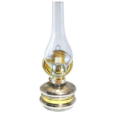 1 Koli 12 Adet Gümüş Renk Gold Dizayn Gaz Lambası Şeffaf 14 No