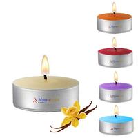 1 Koli 48 Paket Renkli Kokulu Tea Light Mum 