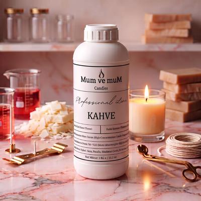 1 Kg Kahve Mum Esansı | Sıcak Kahve Kokulu Mum Yapım Esansı 
