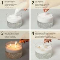 1 KG Yüzen Kum Mum ( İnci Tozu Mum )