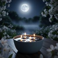 1 Koli ( 120 Adet ) Gümüş Rengi Suda Yüzen Mum