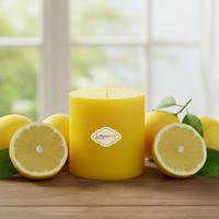 1 Koli (24 Adet) 7x7cm  Limon Kokulu 