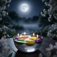 1 Koli (240 Adet ) Suda Yüzen Mum