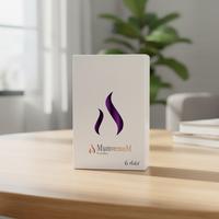 1 Koli 72 Adet Mor 6 Lı Şamdan Mum Çap : 1.8