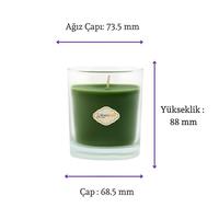 1 Koli Toptan 24 Adet Citronella Yeşil Renk Sinek Kovan Bardak Mum 405