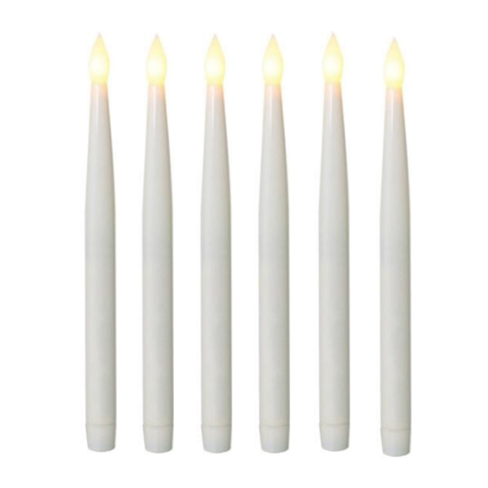 10 Adet Led Şamdan Mum - Görsel 1