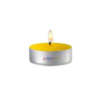 100 Lu Papatya Kokulu Sarı Tealight Mum