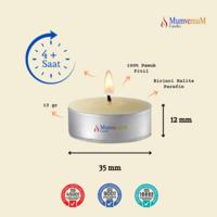 10 Lu Yasemin Kokulu Tealight Mum