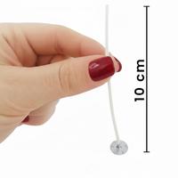 10 Adet 16 Numara Mum Fitili Mumlanmış