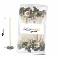 100 Adet 14 Numara Mum Fitili Mumlanmış