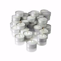 100 Lü Tea Light Mum 3 + Saat 