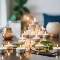 100 Lu Vanilya Kokulu Tealight Mum