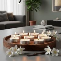 100 Lü Yasemin Kokulu  Tealight Mum