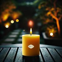 1 Koli Toptan 12 Adet Citronella Sinek Kovan 7X7 Sarı Silindir Mum