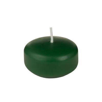 Yeşil Suda Yüzen Mumlar 12'li Paket – 5 cm Çap
