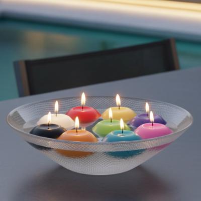 12 Li Renkli Suda Yüzen Mum Çap : 5 cm 