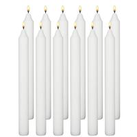 16 Lı Beyaz Bakkal Mum ( Çap : 1.8 cm )