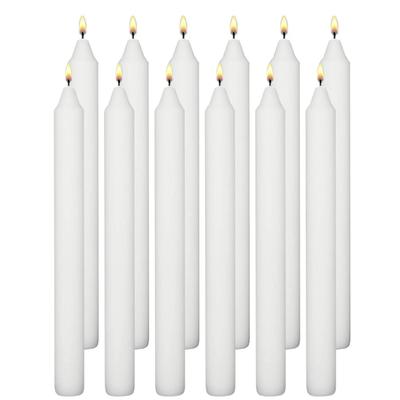 16 Lı Beyaz Bakkal Mum ( Çap : 1.8 cm )