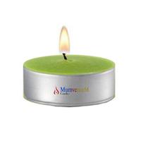 20 Li Melisa Kokulu Yeşil Tealight Mum