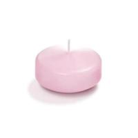 24 Lü Çap : 5 cm Pembe Yüzen Mum 