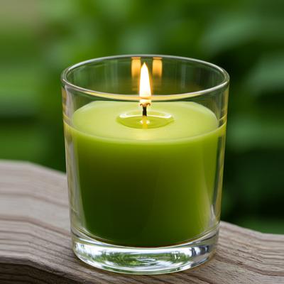 1 Koli Toptan 24 Adet Citronella Yeşil Renk Sinek Kovan Bardak Mum