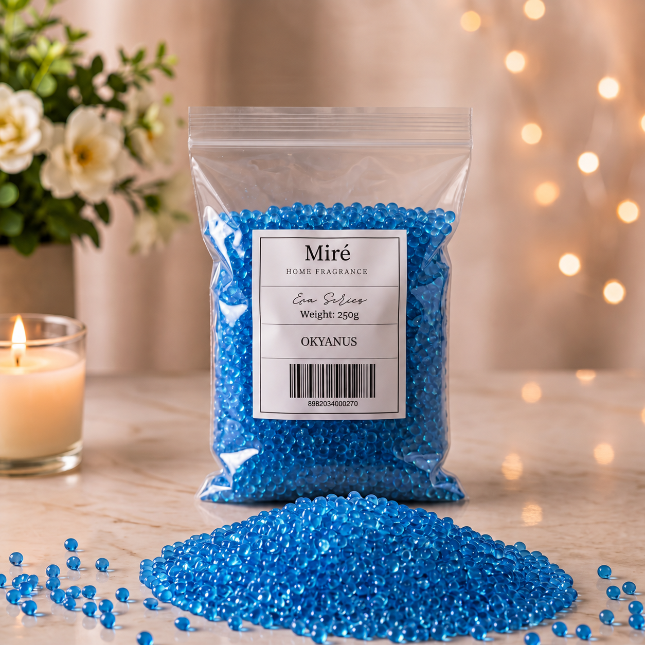 250 gr Granül Koku Okyanus Esintisi | Mire Home Oda Kokusu