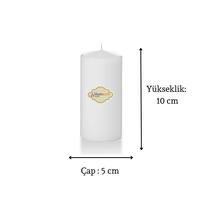 3 Lü Midium Set Mum Beyaz Çap :5 cm
