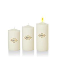 3 Lü Midium Set Mum Krem Çap :5 cm