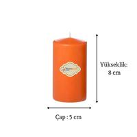 3 Lü Midium Set Mum Turuncu Çap :5 cm