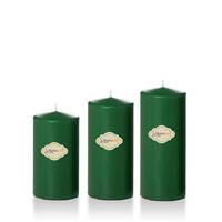 3 Lü Midium Set Mum Yeşil Çap :5 cm