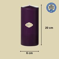 3 Lü Mor Set Mum Çap :6 cm