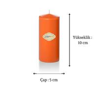 3 Lü Small Set Mum Turuncu Çap :5 cm